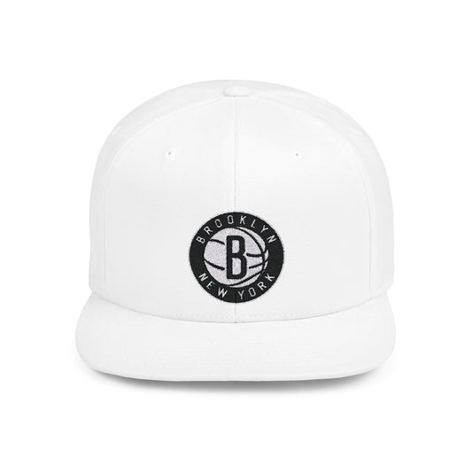 Brooklyn  Nets Flat Bill Snapback – Lightweight, Custom Fit, Premium Quality