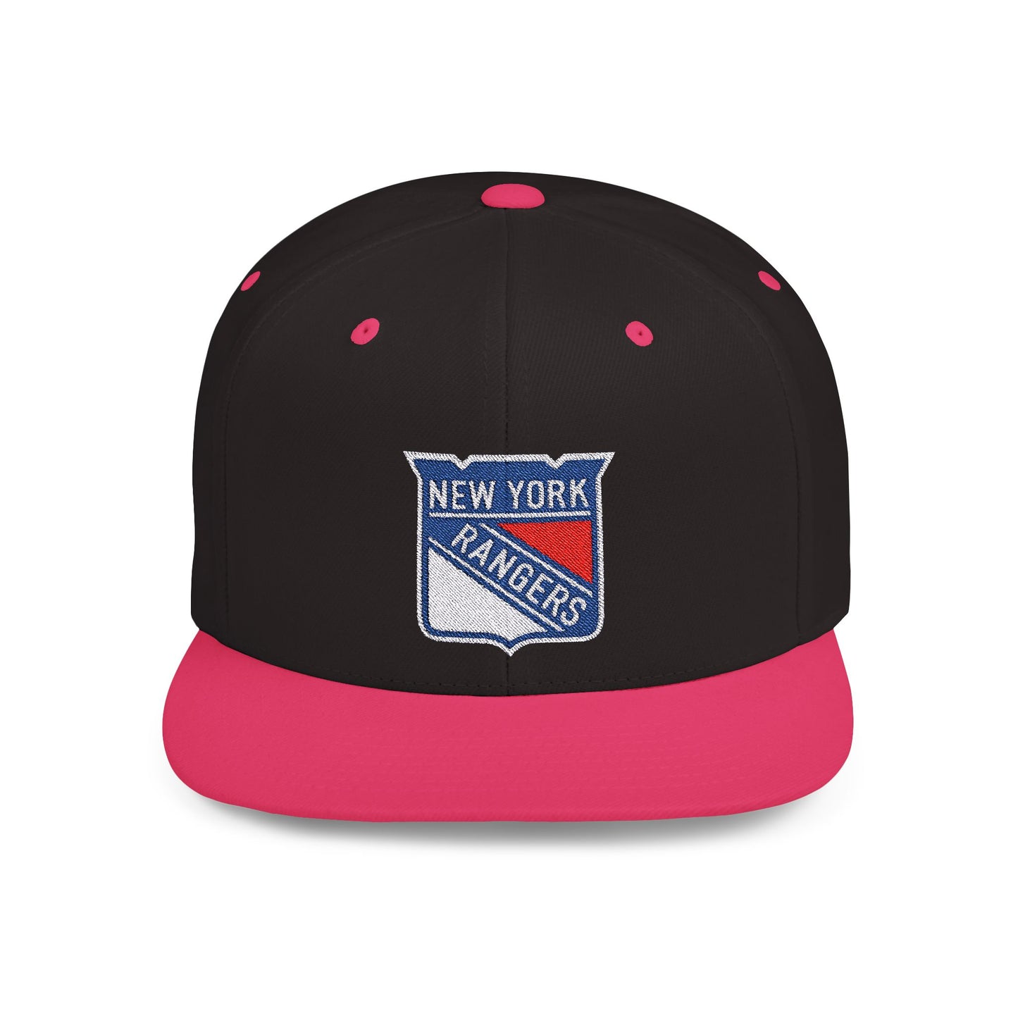 New York Rangers Flat Bill Snapback – Lightweight, Custom Fit, Premium Quality