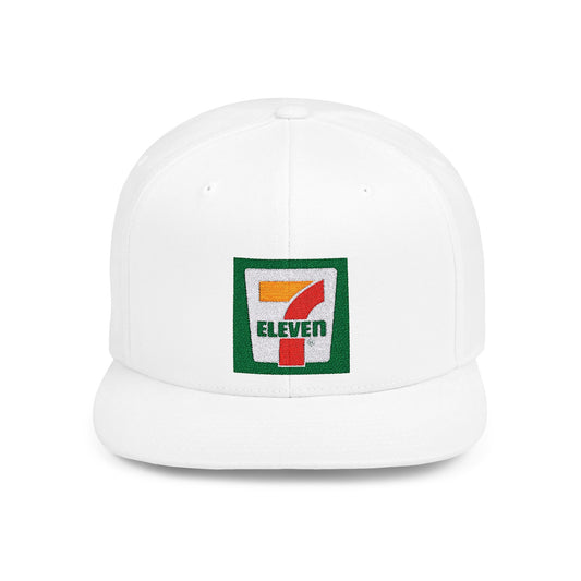 7 Eleven Flat Bill Snapback – Lightweight, Custom Fit, Premium Quality