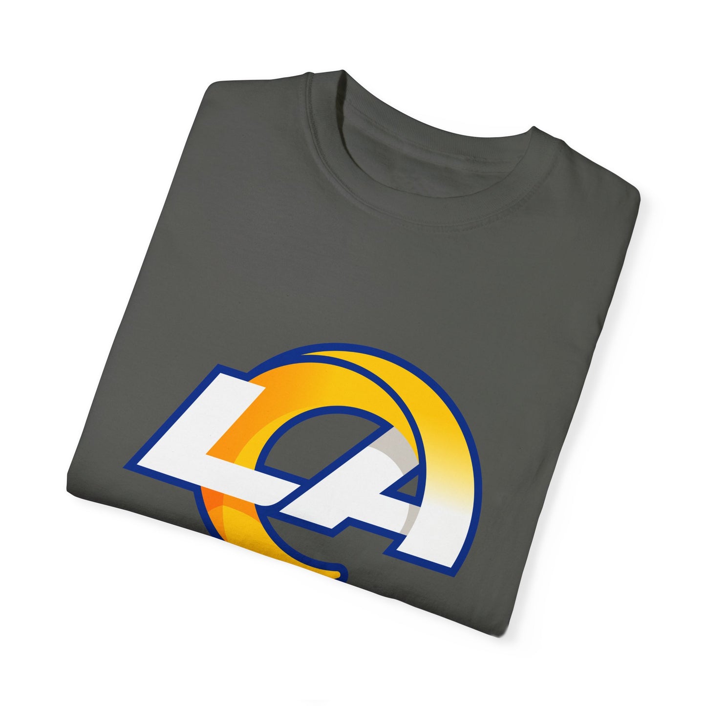 Los Angeles Rams Merchandise Garment-Dyed T-Shirt – Premium Cotton Tee for Customization