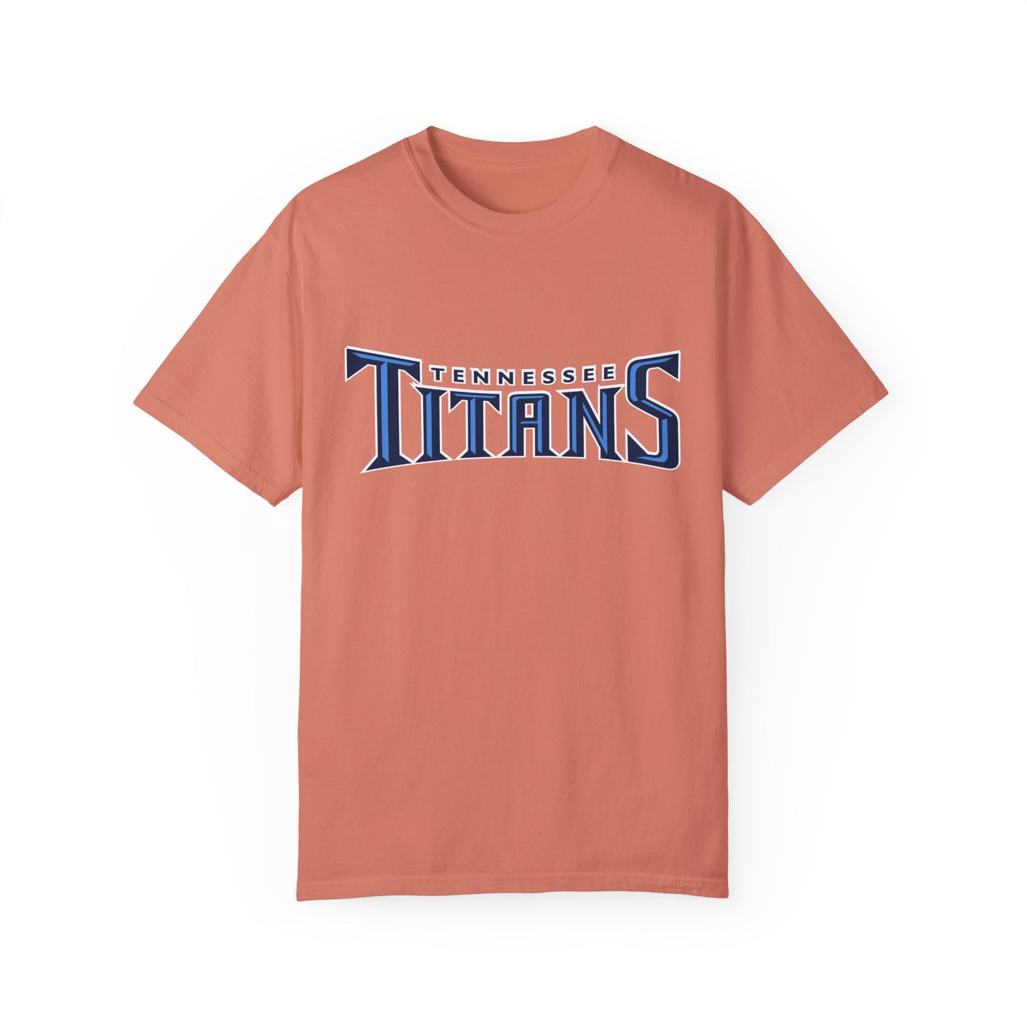 Tennessee Titans Team Merch Garment-Dyed T-Shirt – Premium Cotton Tee for Customization