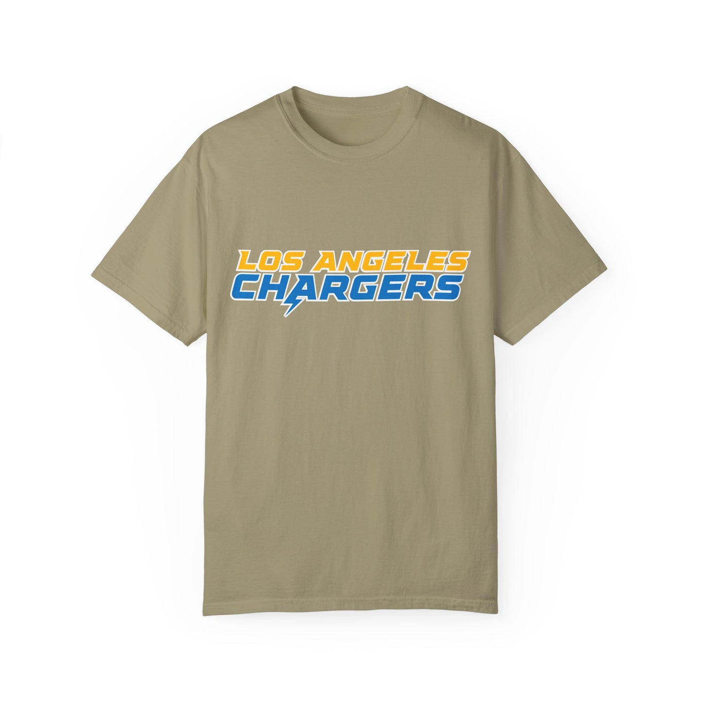 Los Angeles Chargers Gear Garment-Dyed T-Shirt – Premium Cotton Tee for Customization