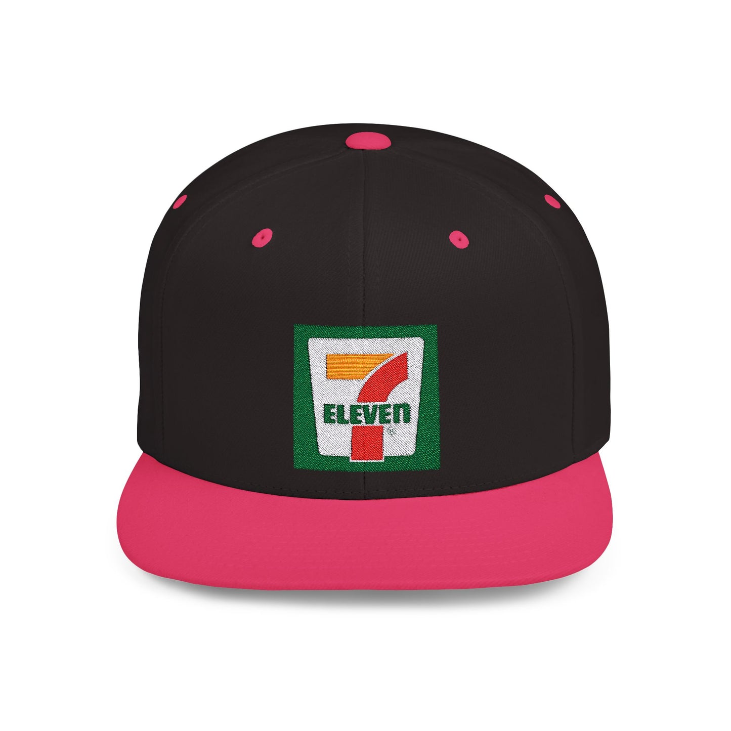 7 Eleven Flat Bill Snapback – Lightweight, Custom Fit, Premium Quality