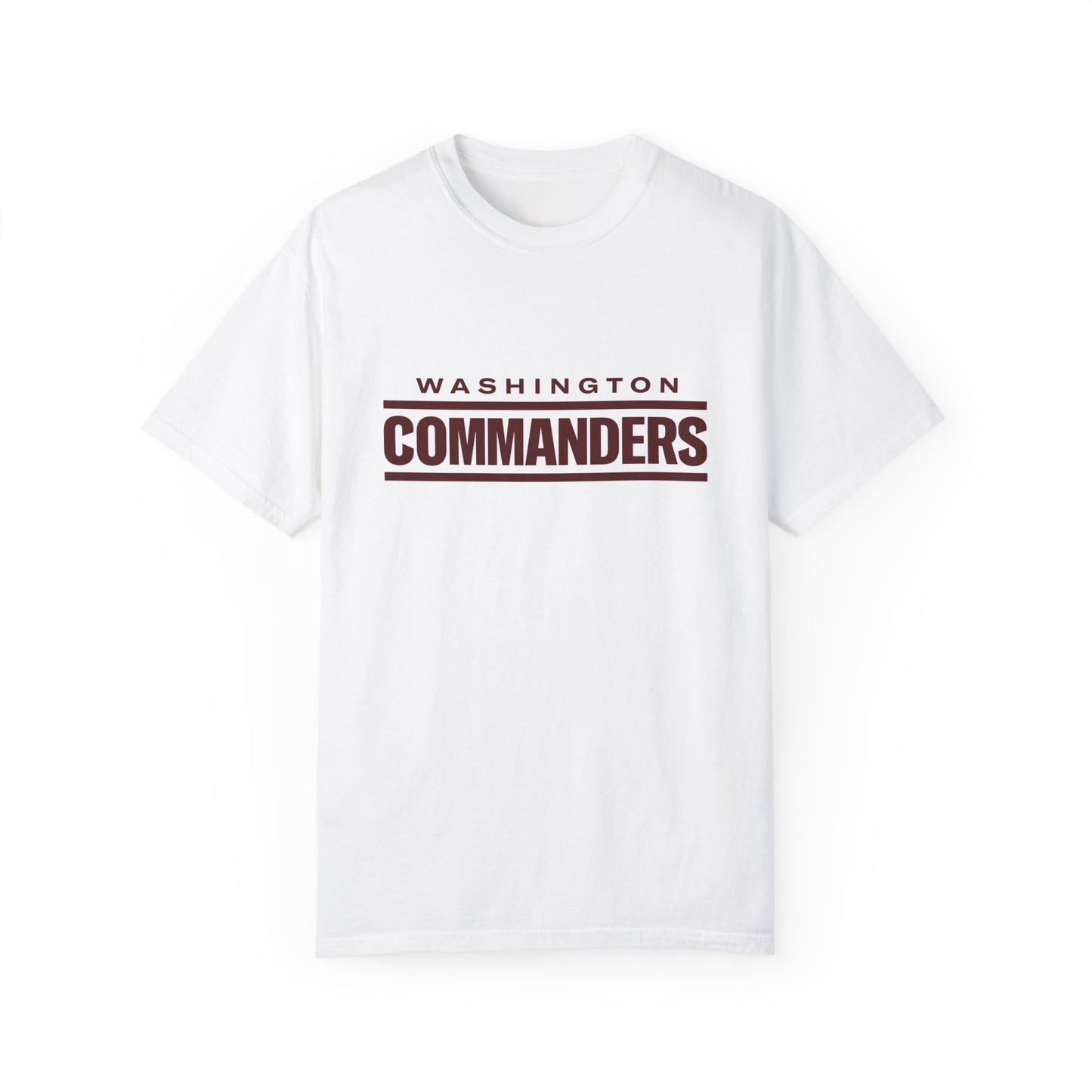 Washington Commanders Gear Garment-Dyed T-Shirt – Premium Cotton Tee for Customization