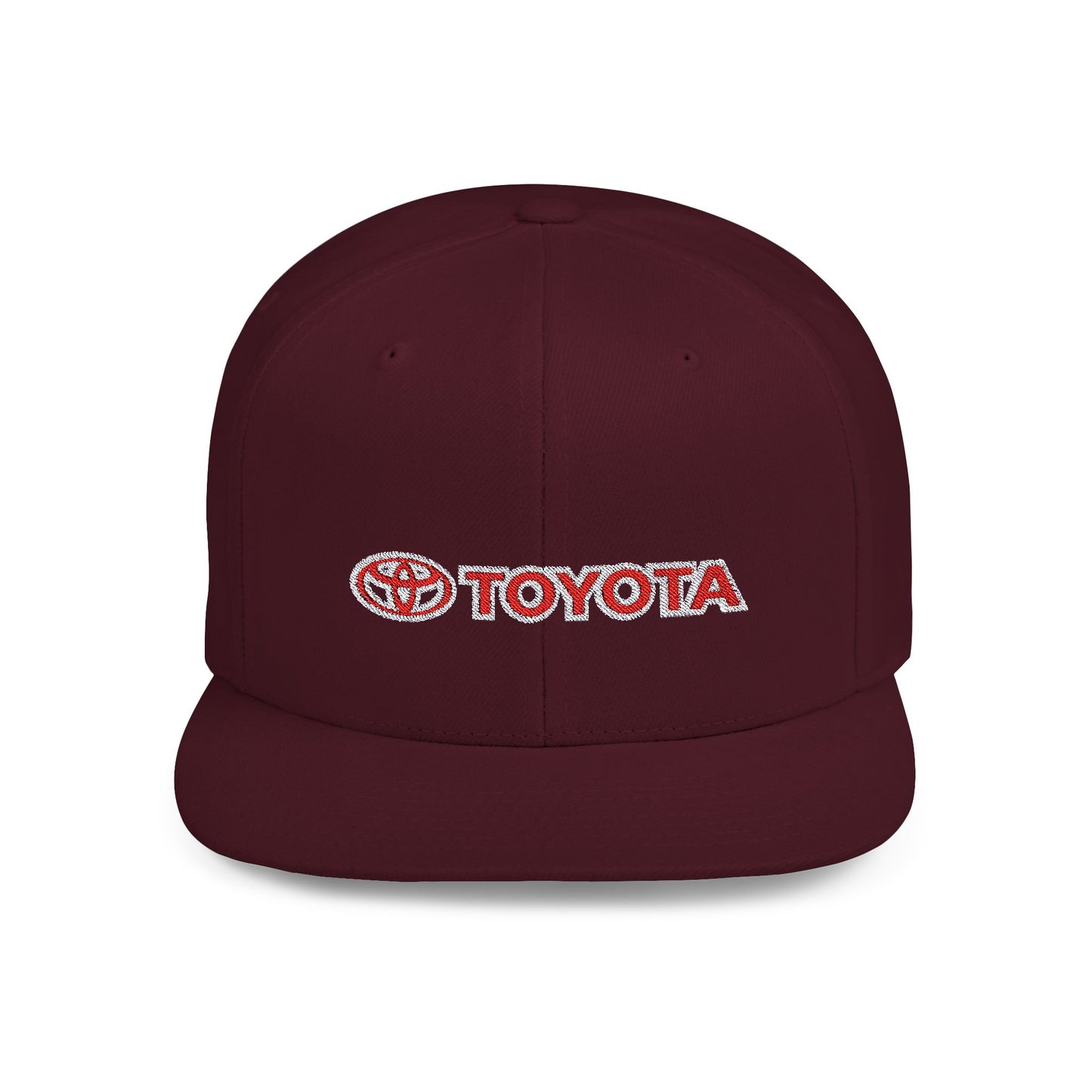 Toyota Flat Bill Snapback – Lightweight, Custom Fit, Premium Quality