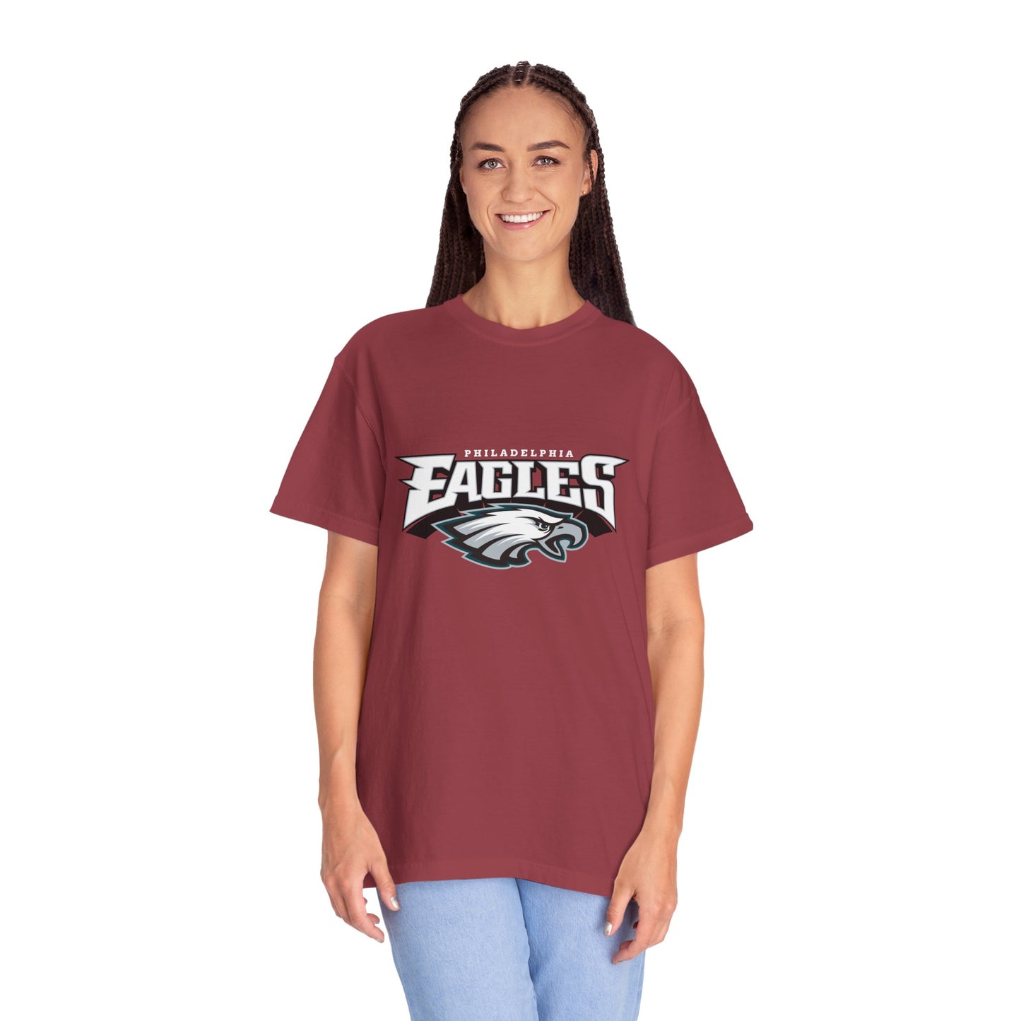 Philadelphia Eagles Fan Gifts Garment-Dyed T-Shirt – Premium Cotton Tee for Customization