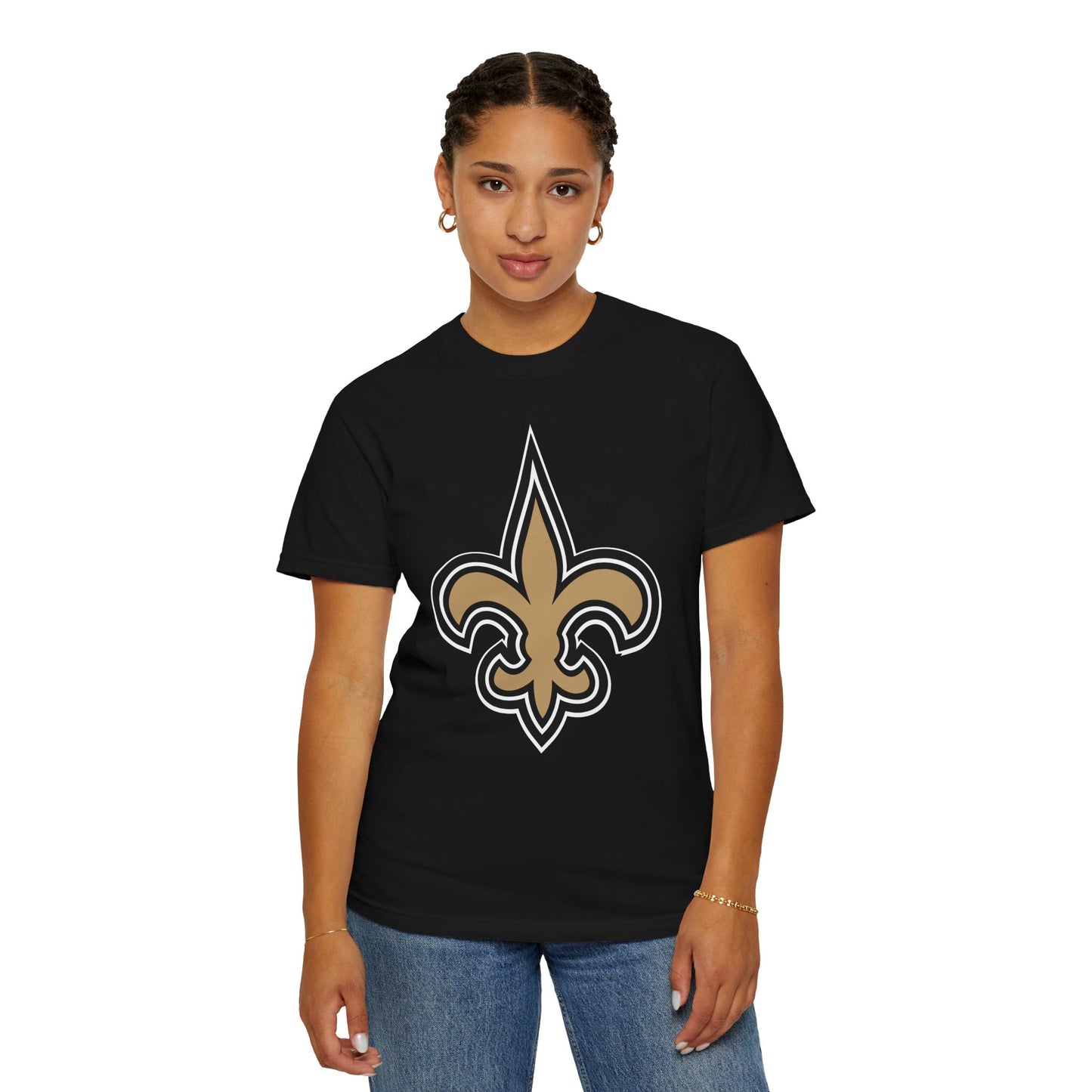 New Orleans Saints Merchandise Garment-Dyed T-Shirt – Premium Cotton Tee for Customization