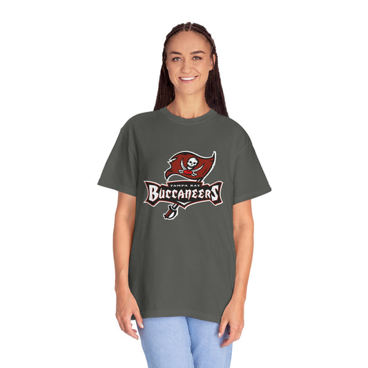 Tampa Bay Buccaneers Merchandise Garment-Dyed T-Shirt – Premium Cotton Tee for Customization