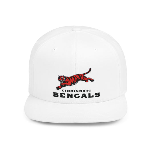 Cincinnati Bengals Bengals Gameday Flat Bill Snapback – Lightweight, Custom Fit, Premium Quality