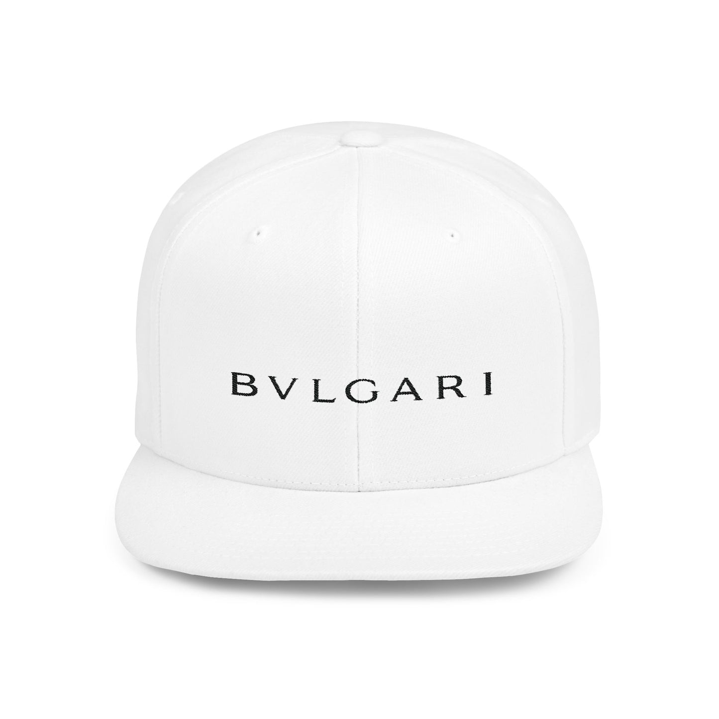 Bvlgari Jewelry Flat Bill Snapback – Lightweight, Custom Fit, Premium Quality