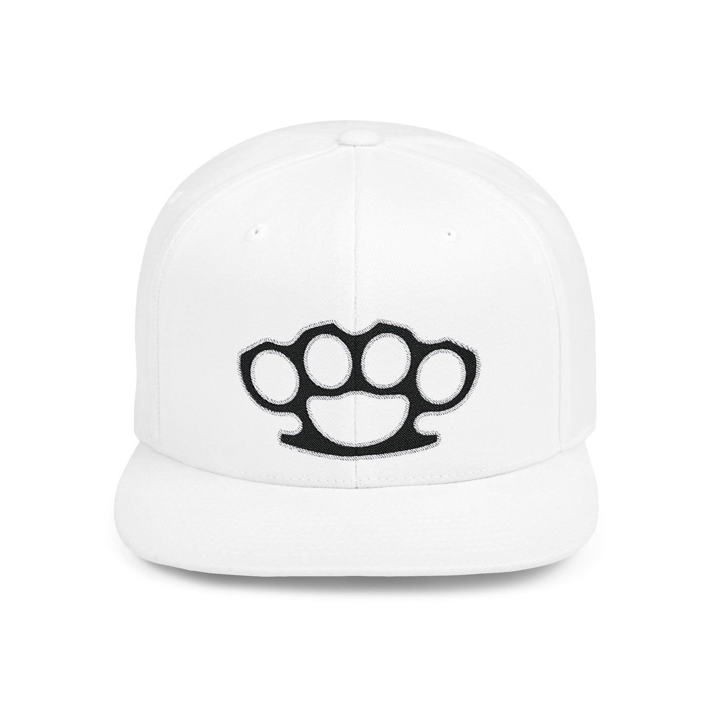 Brass Knuckles Flat Bill Snapback – Lightweight, Custom Fit, Premium Quality