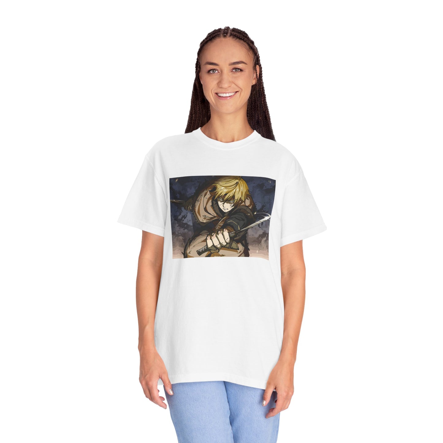 Vinland Saga Thorfinn 5K Garment-Dyed T-Shirt – Premium Cotton Tee