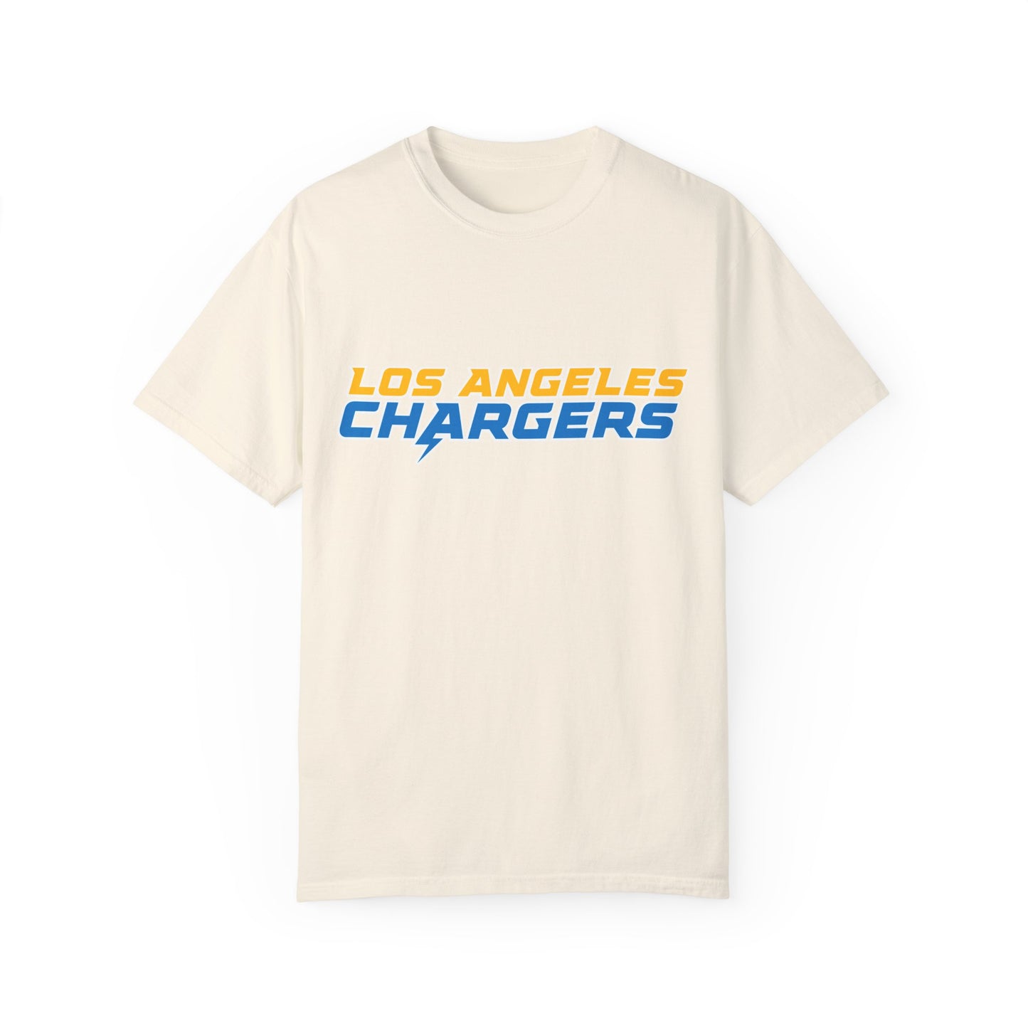 Los Angeles Chargers Gear Garment-Dyed T-Shirt – Premium Cotton Tee for Customization