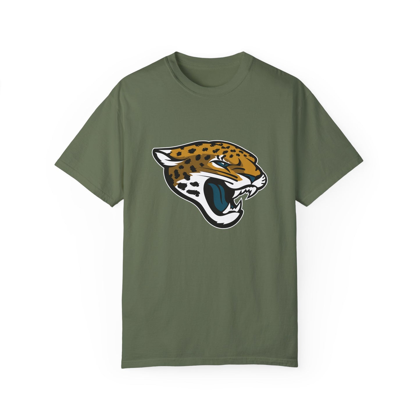 Jacksonville Jaguars Team Merch Garment-Dyed T-Shirt – Premium Cotton Tee for Customization