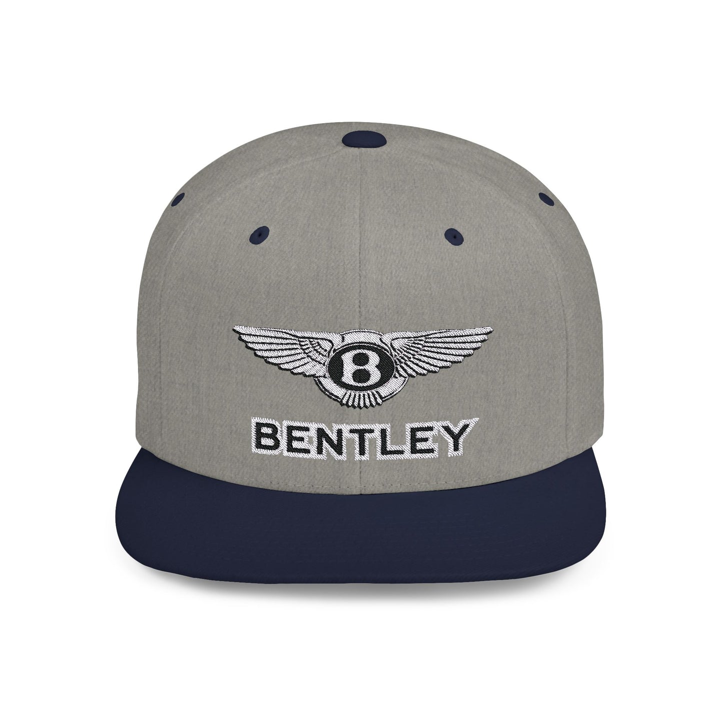 Bentley Flat Bill Snapback – Lightweight, Custom Fit, Premium Quality