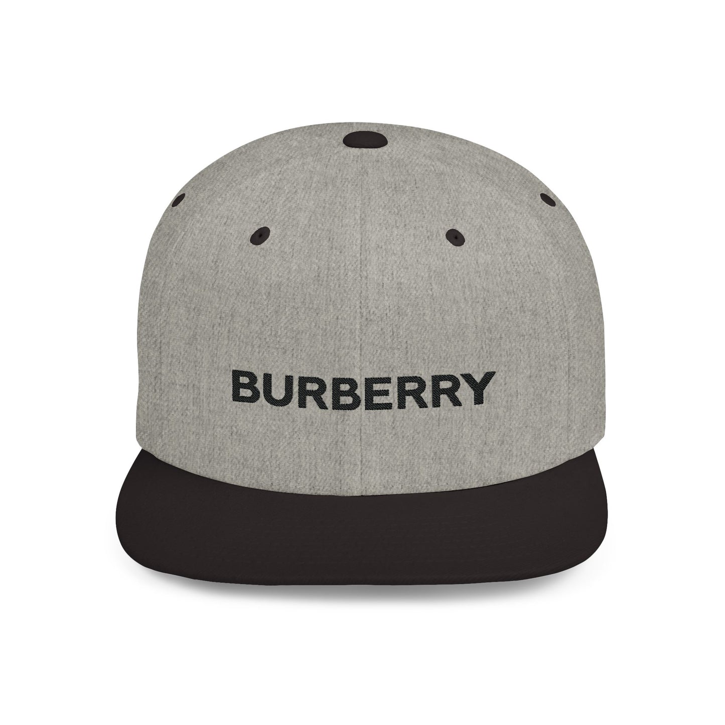 Burberry Flat Bill Snapback – Lightweight, Custom Fit, Premium Quality