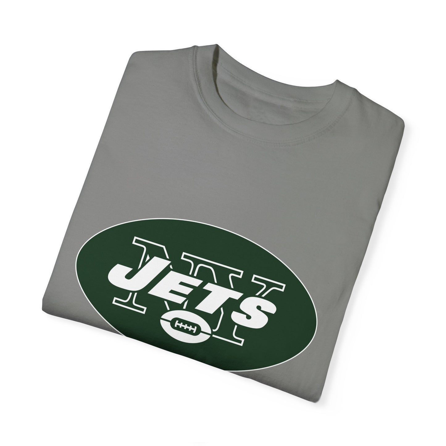 New York Jets Football Products Garment-Dyed T-Shirt – Premium Cotton Tee for Customization