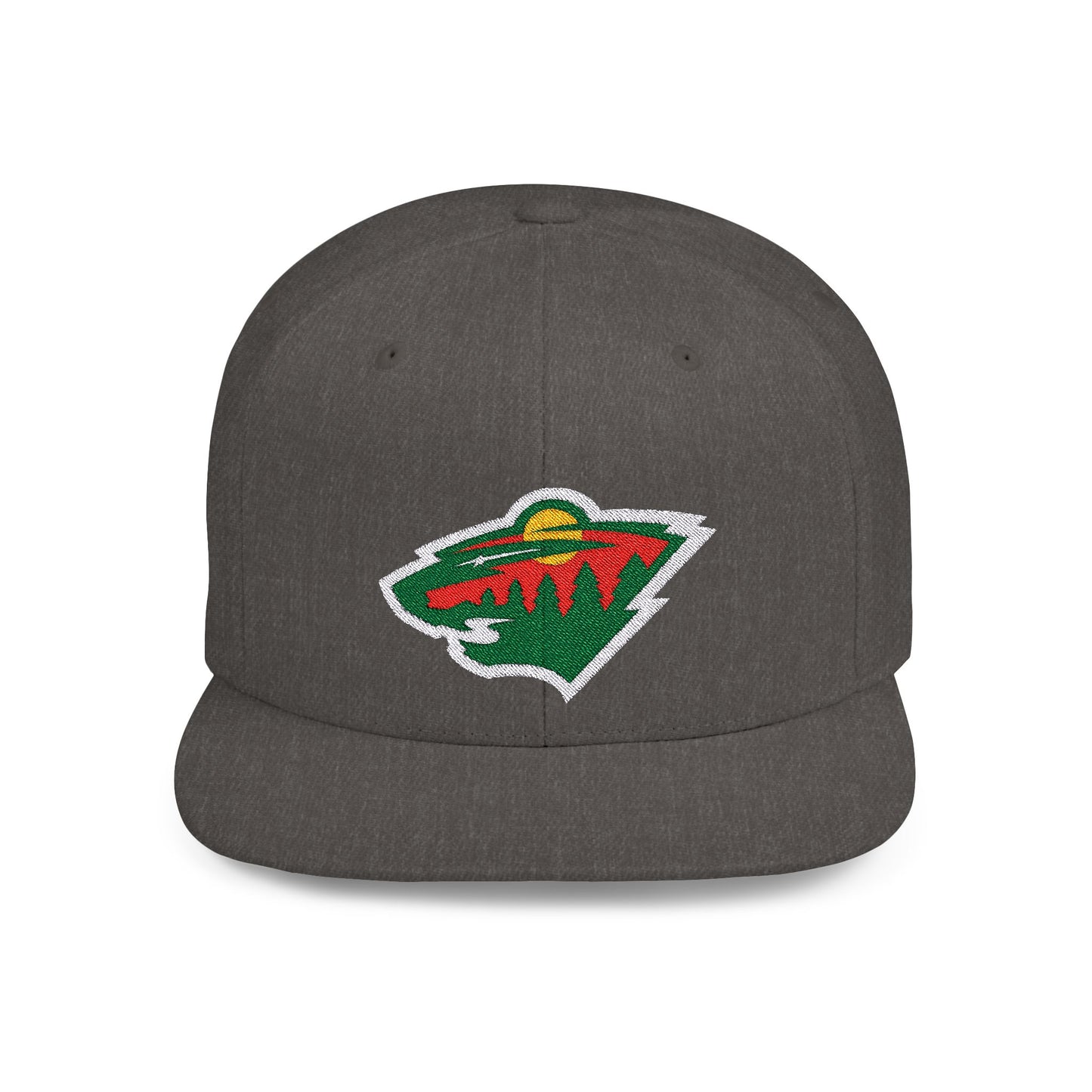 Minnesota Wild Flat Bill Snapback – Lightweight, Custom Fit, Premium Quality