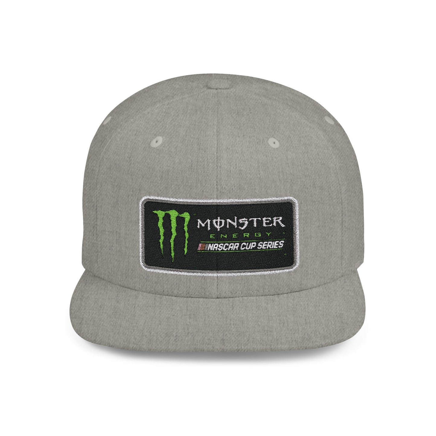 Monster Flat Bill Snapback – Lightweight, Custom Fit, Premium Quality