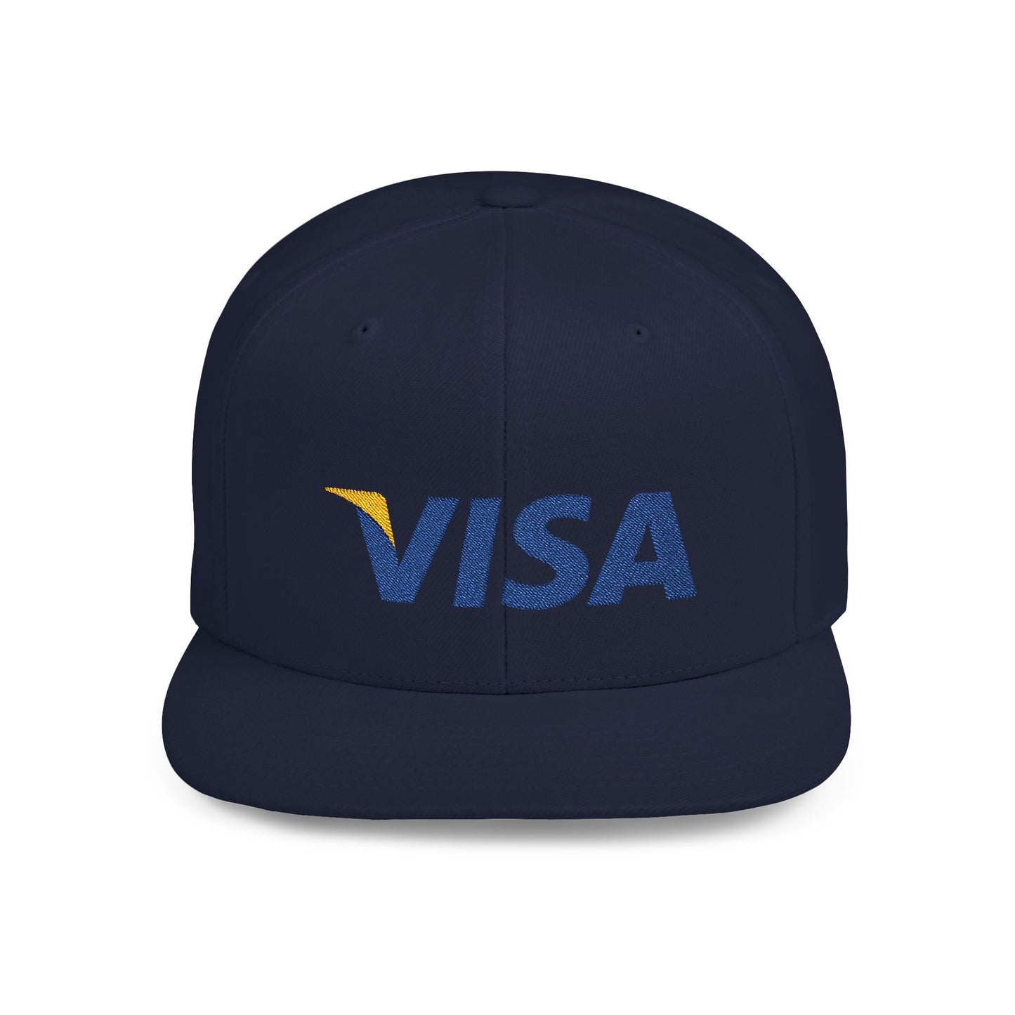 Visa Flat Bill Snapback – Lightweight, Custom Fit, Premium Quality