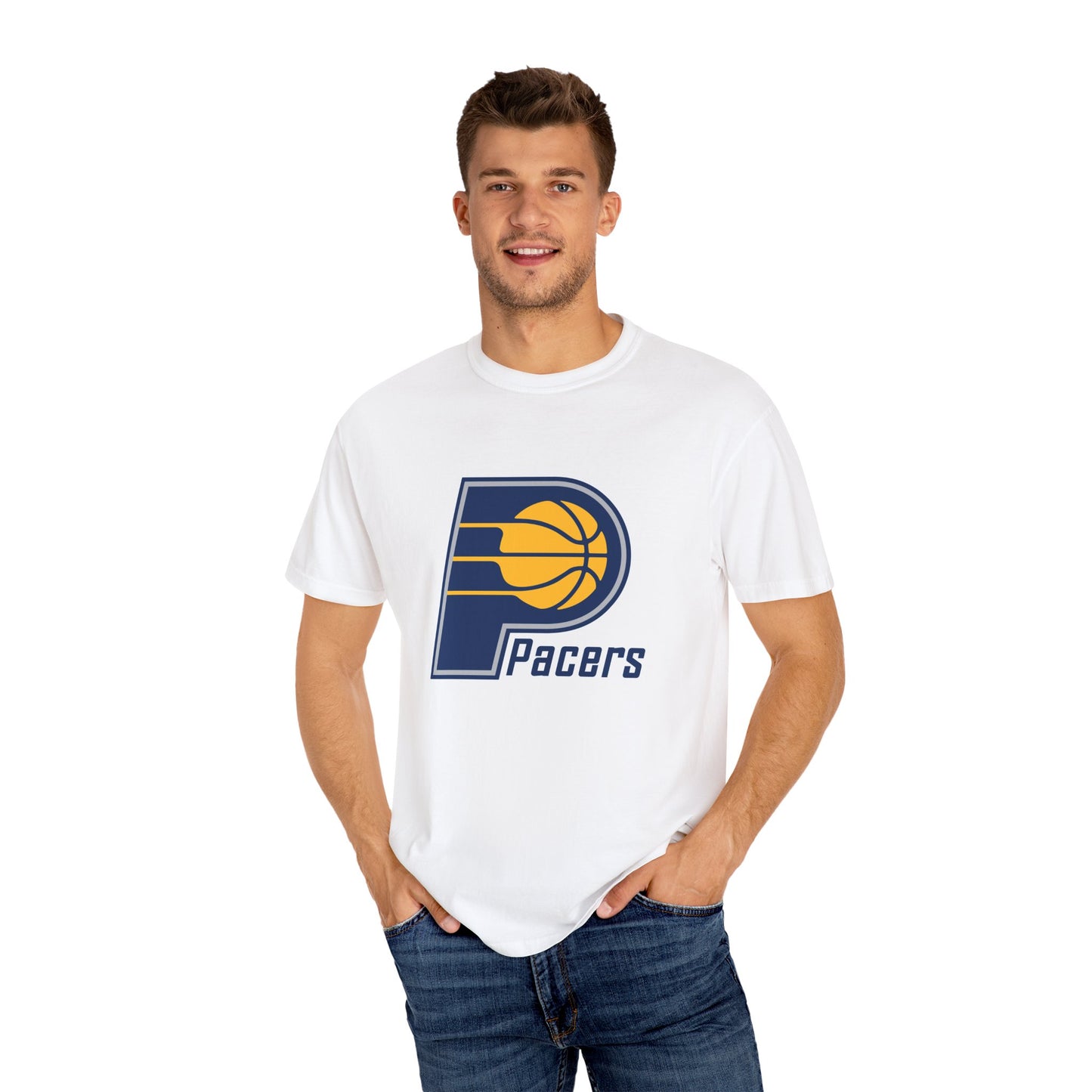 Indiana Pacers Built Different Garment-Dyed T-Shirt – Premium Cotton Tee for Customization