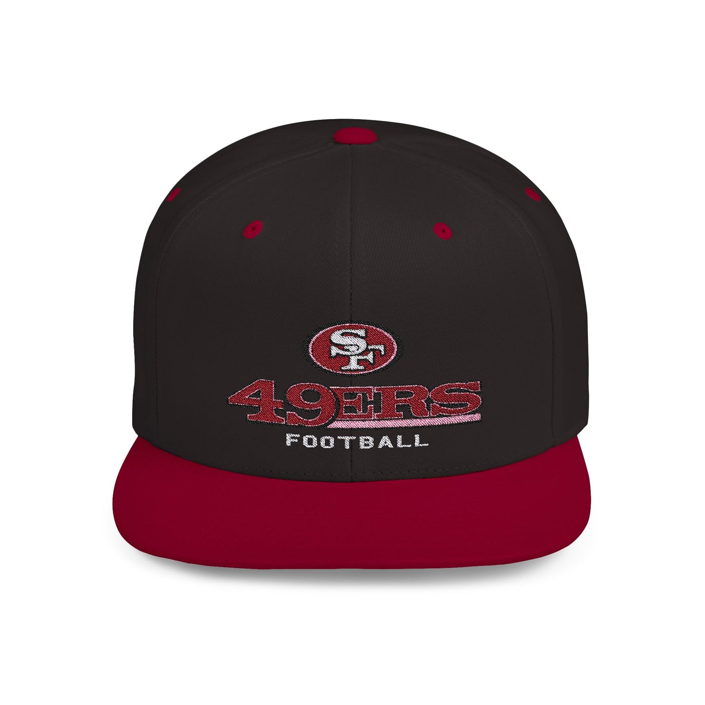 San Francisco 49ers 49ers Faithful  Flat Bill Snapback – Lightweight, Custom Fit, Premium Quality