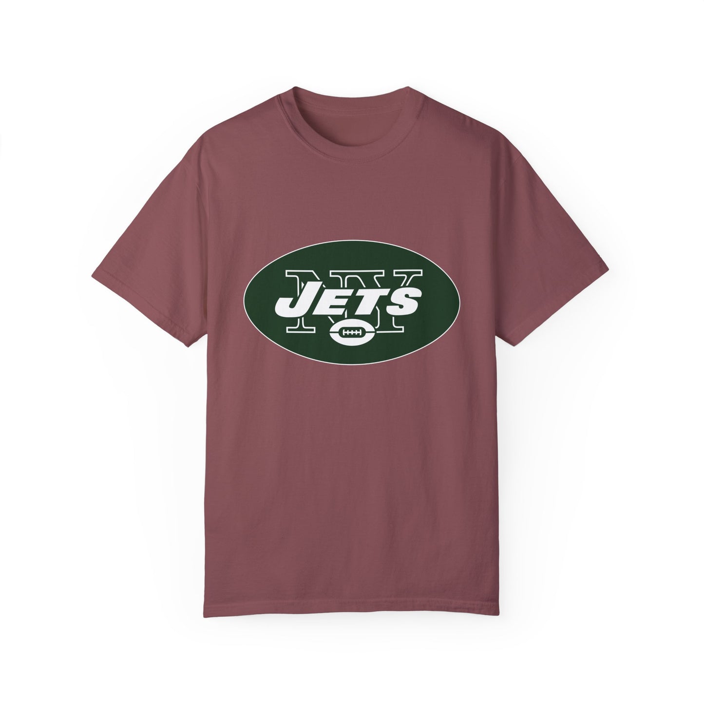 New York Jets Football Products Garment-Dyed T-Shirt – Premium Cotton Tee for Customization