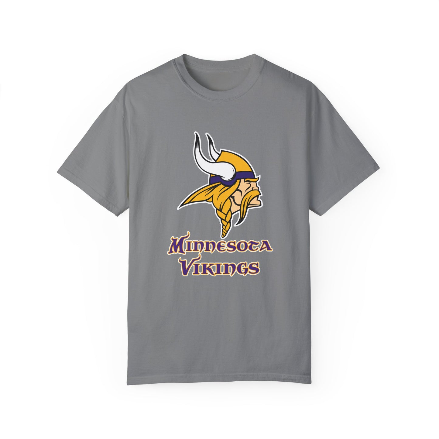 Minnesota Vikings Merchandise Garment-Dyed T-Shirt – Premium Cotton Tee for Customization