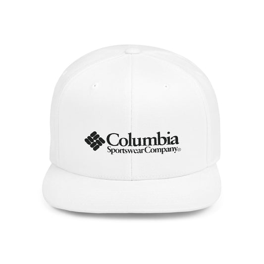 Columbia Sportware Company Flat Bill Snapback – Lightweight, Custom Fit, Premium Quality