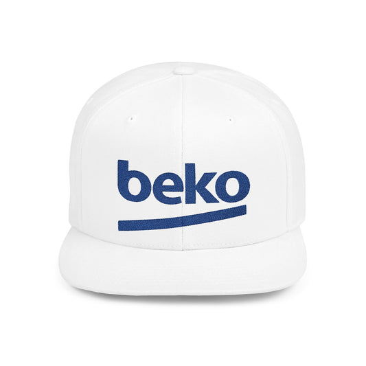 Beko Flat Bill Snapback – Lightweight, Custom Fit, Premium Quality