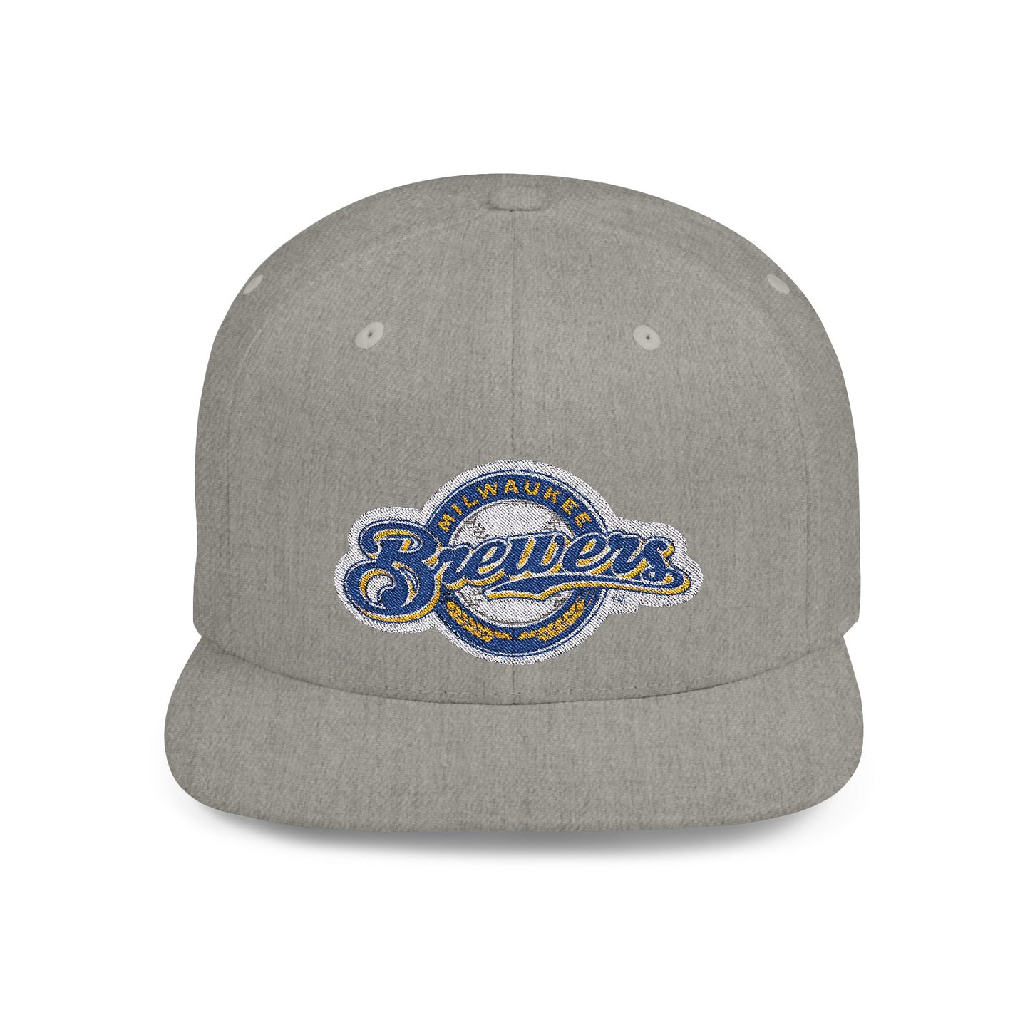 Milwaukee Brewers Brewers Baseball Flat Bill Snapback – Lightweight, Custom Fit, Premium Quality