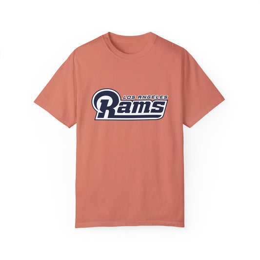 Los Angeles Rams Gear Garment-Dyed T-Shirt – Premium Cotton Tee for Customization