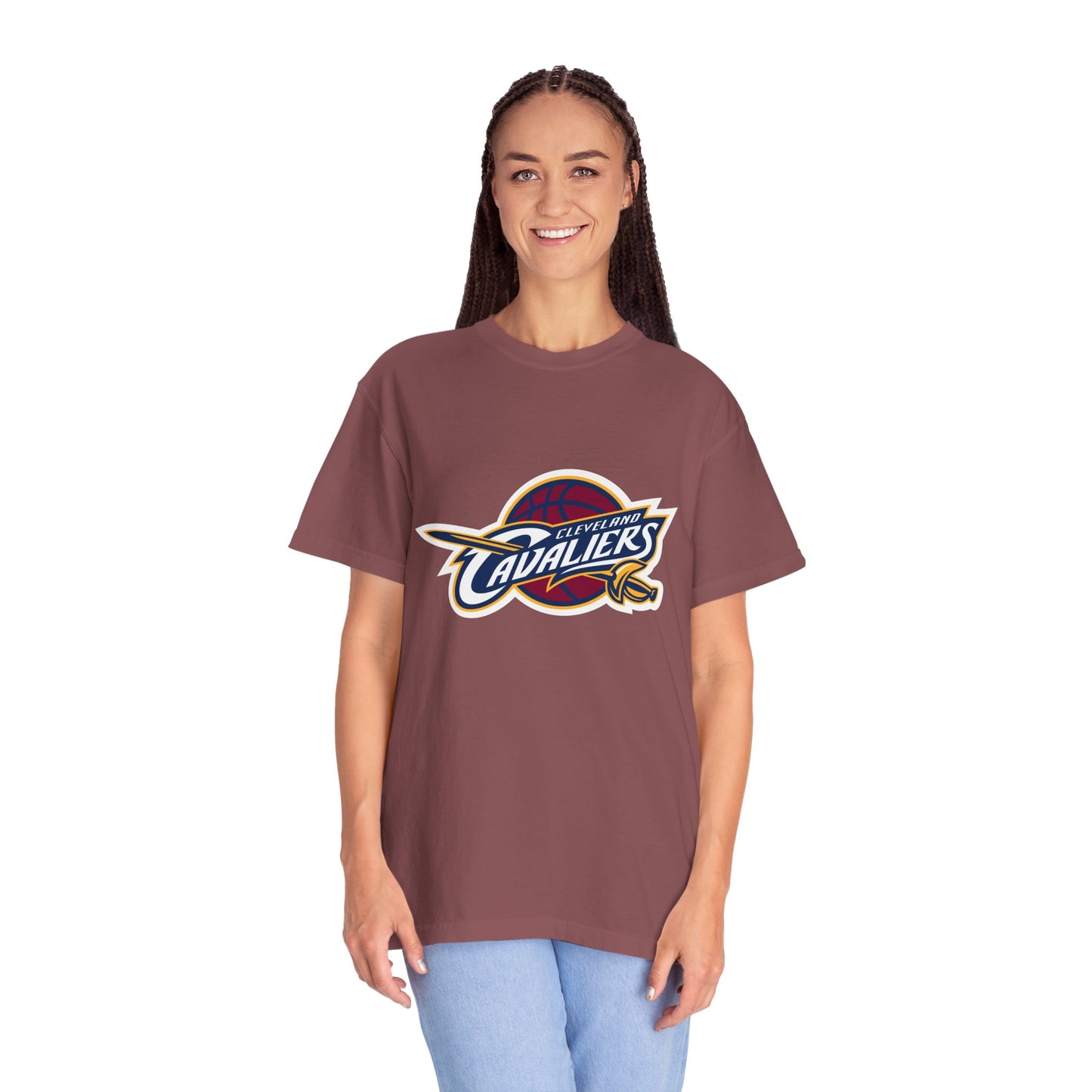 Cleveland Cavaliers Hoop Lifestyle Garment-Dyed T-Shirt – Premium Cotton Tee for Customization