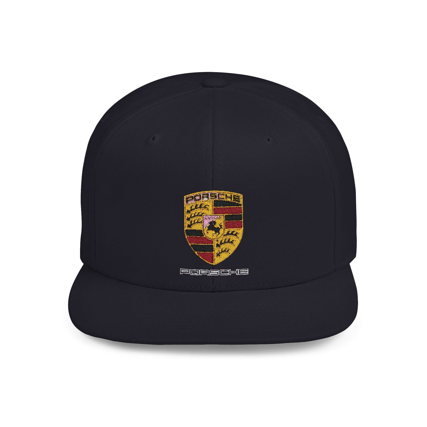 Porsche Flat Bill Snapback – Lightweight, Custom Fit, Premium Quality