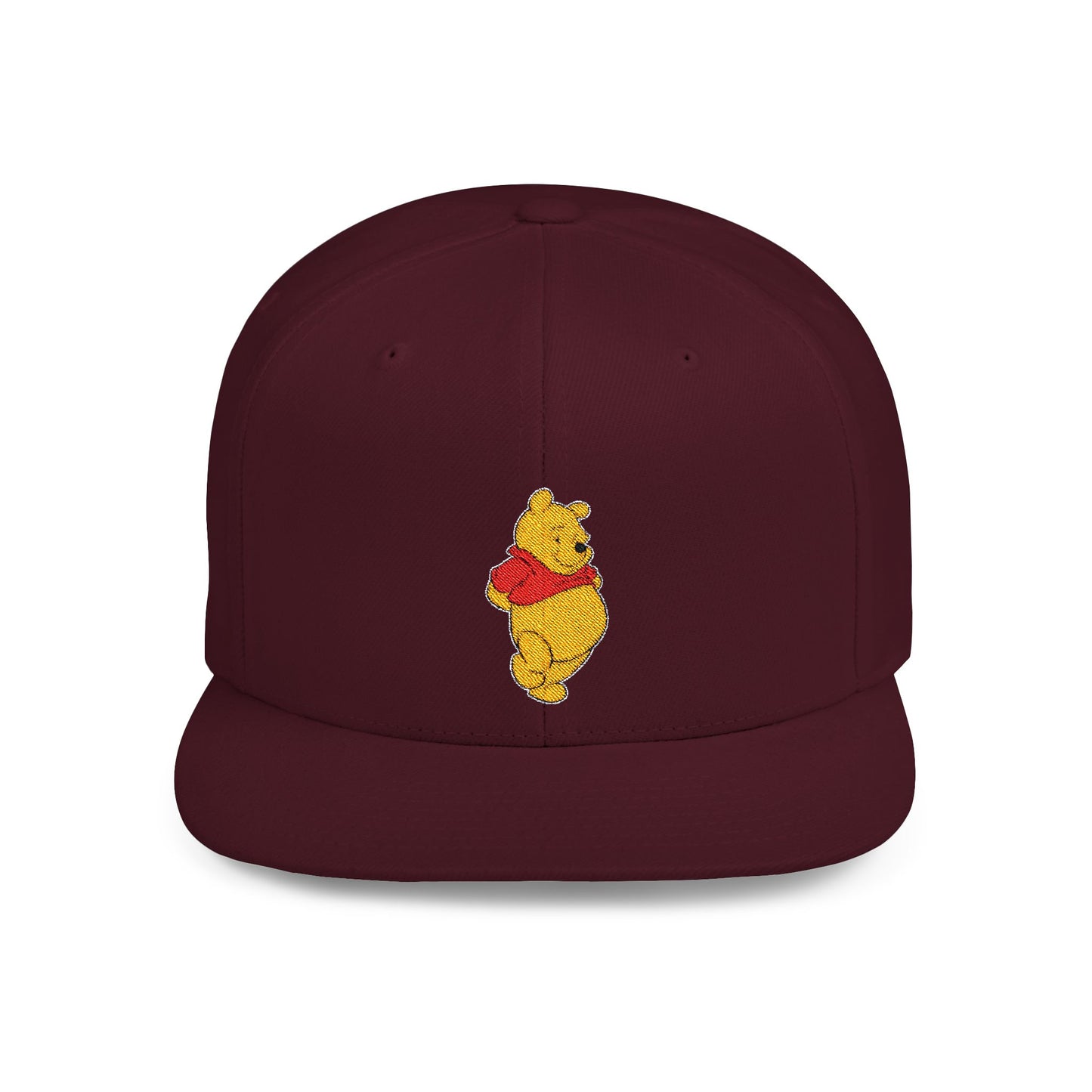 Winnie The Pooh Flat Bill Snapback – Lightweight, Custom Fit, Premium Quality