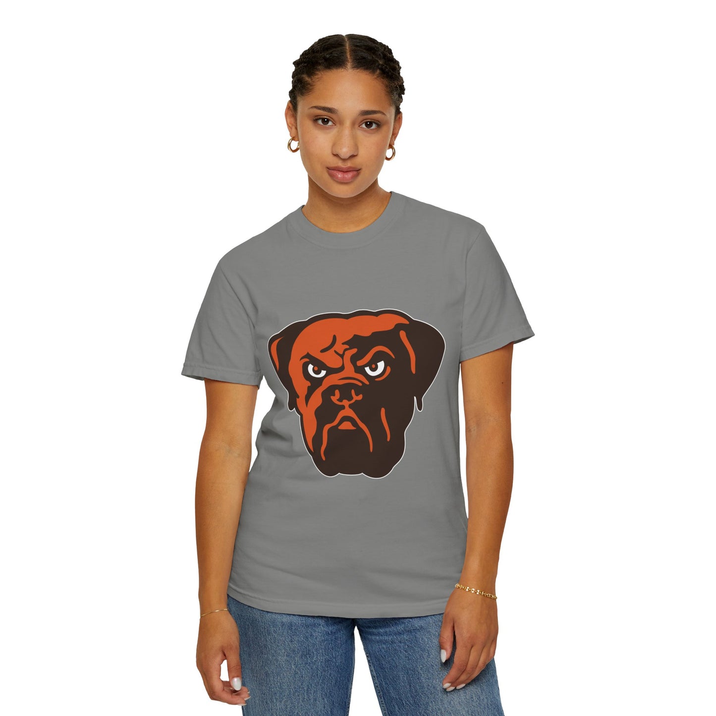 Cleveland Browns Collectibles Garment-Dyed T-Shirt – Premium Cotton Tee for Customization