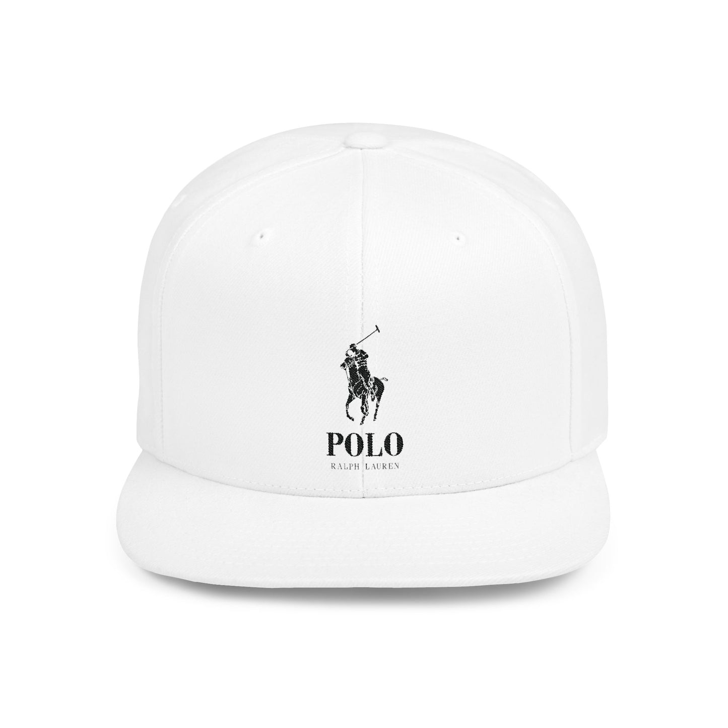 Polo Ralph Lauren Flat Bill Snapback – Lightweight, Custom Fit, Premium Quality