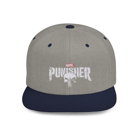 The Punisher Marvel Flat Bill Snapback – Lightweight, Custom Fit, Premium Quality