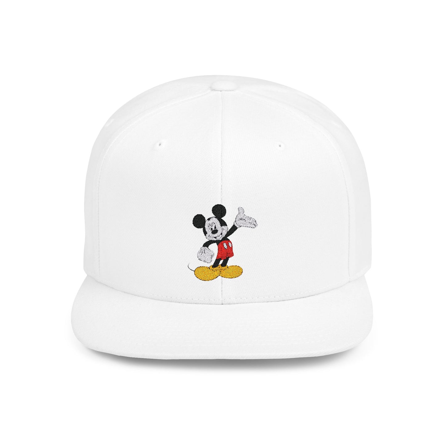 Mickey Mouse Disney Flat Bill Snapback – Lightweight, Custom Fit, Premium Quality