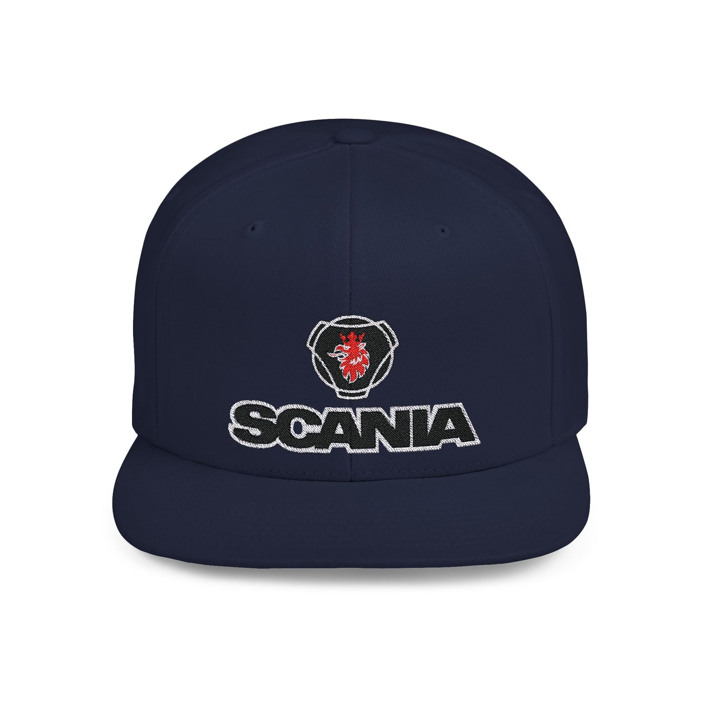 Scania Flat Bill Snapback – Lightweight, Custom Fit, Premium Quality