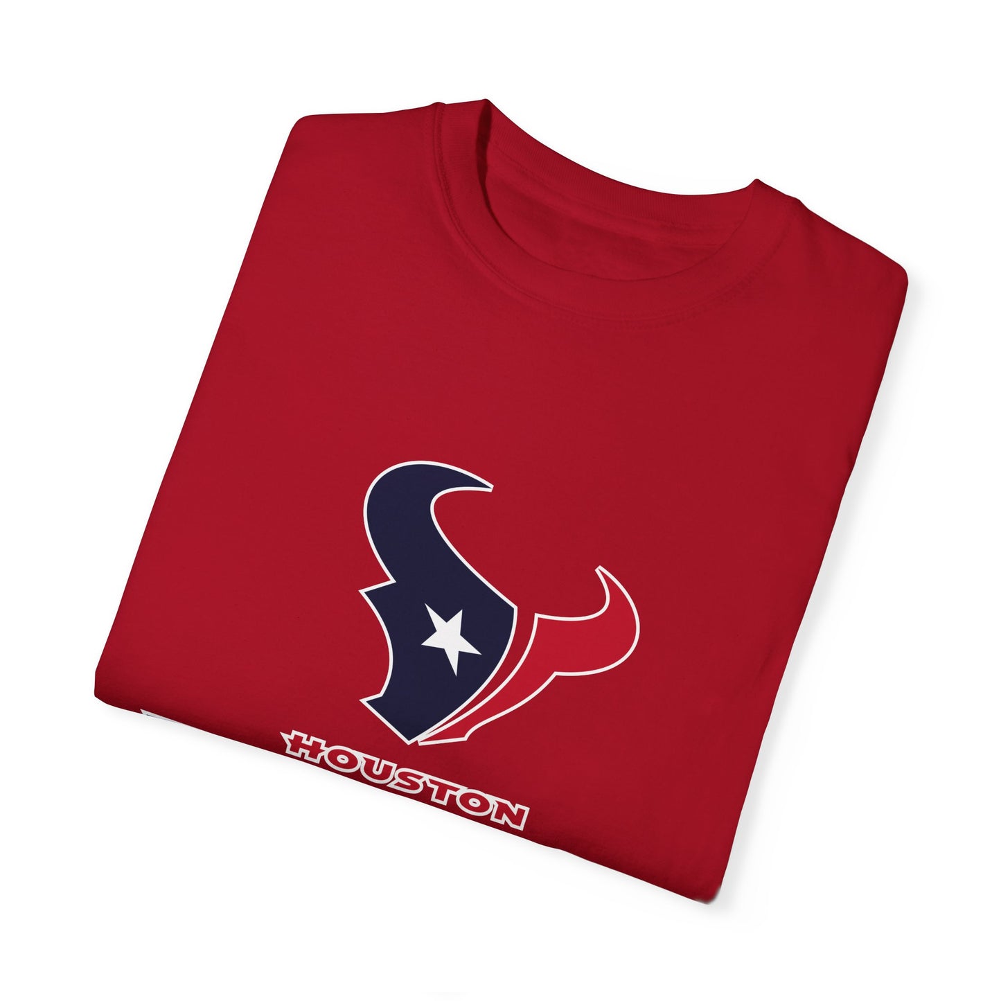 Houston Texans Fan Gifts Garment-Dyed T-Shirt – Premium Cotton Tee for Customization