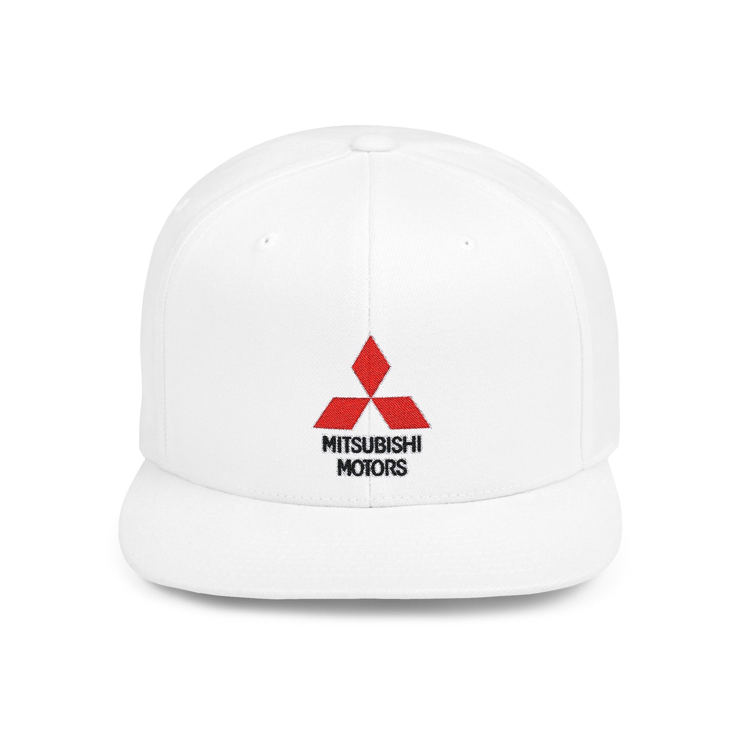 Mitsubishi Motors Flat Bill Snapback – Lightweight, Custom Fit, Premium Quality