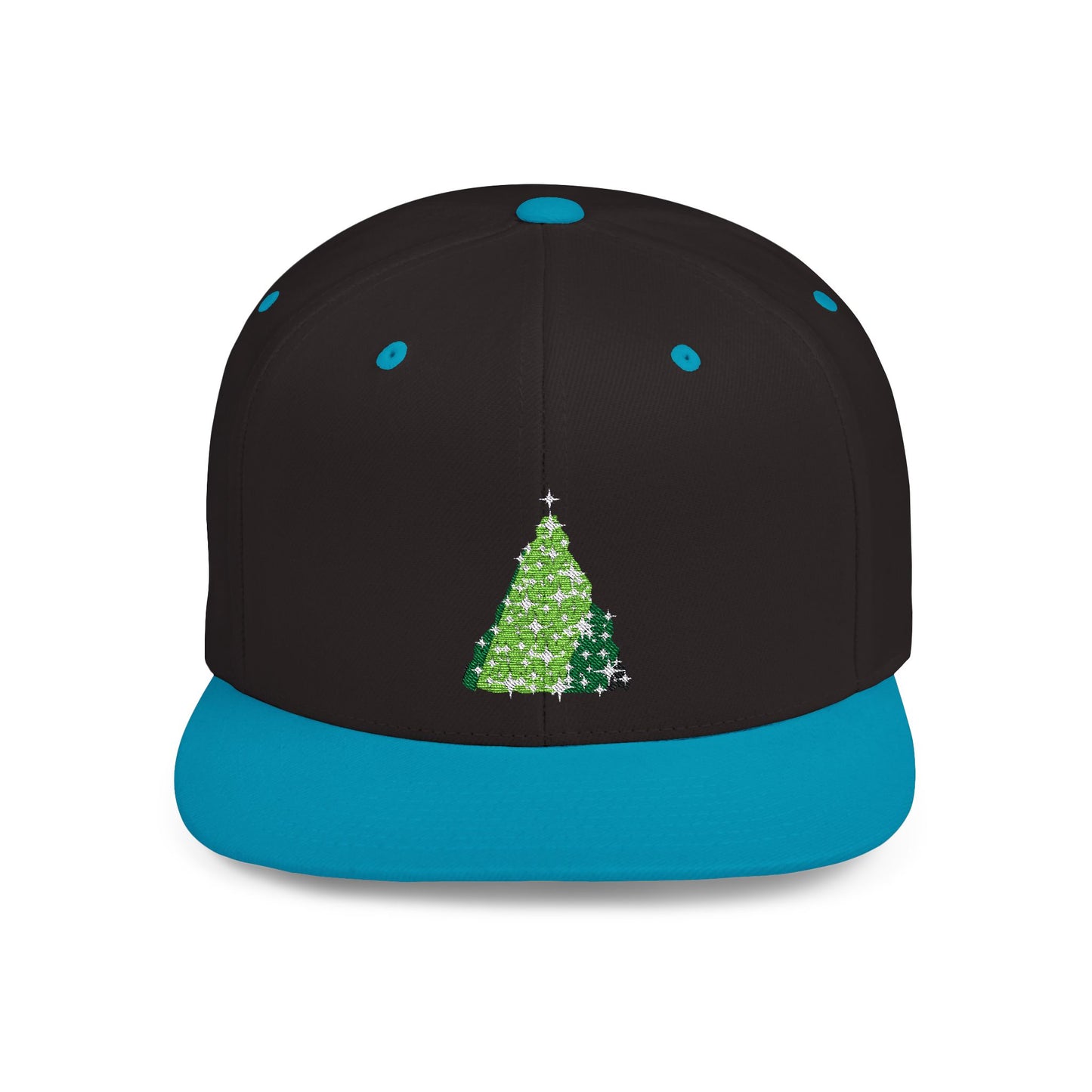 Christmas Tree Oh Christmas Tree Flat Bill Snapback – Lightweight, Custom Fit, Premium Quality