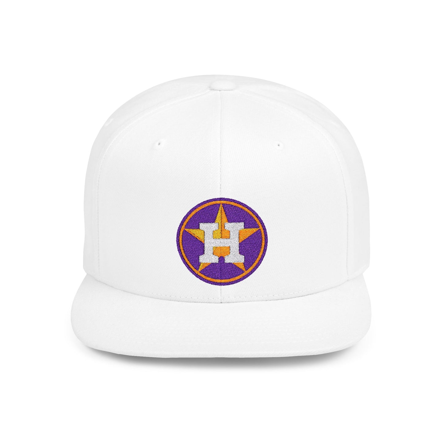 Houston Astros Flat Bill Snapback – Lightweight, Custom Fit, Premium Quality