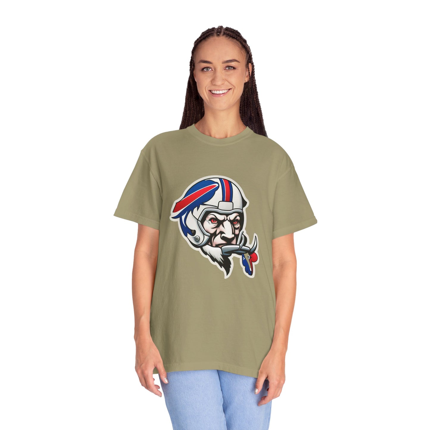 Buffalo Bills Football Season Garment-Dyed T-Shirt – Premium Cotton Tee for Customization