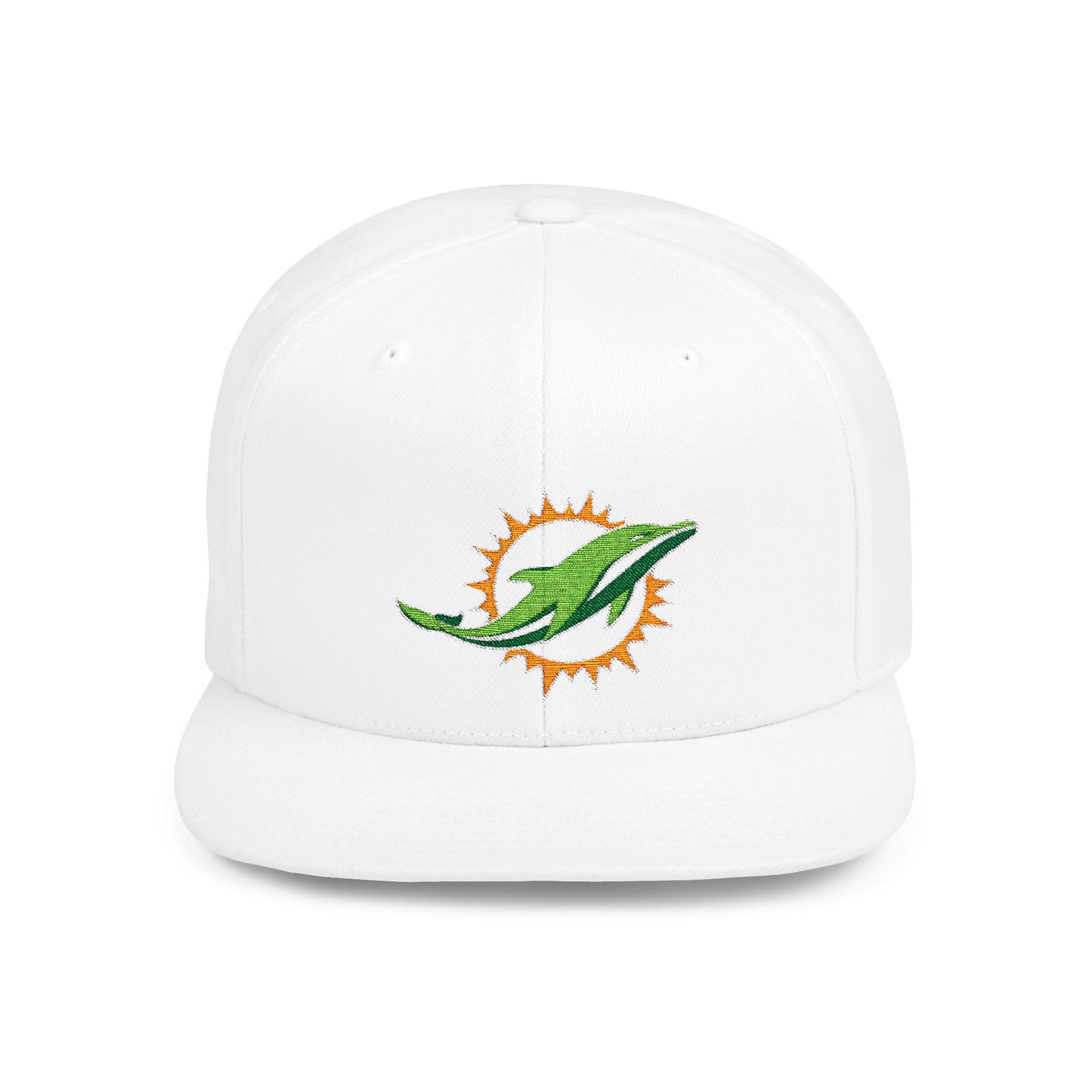 Miami Dolphins Go Dolphins Flat Bill Snapback – Lightweight, Custom Fit, Premium Quality