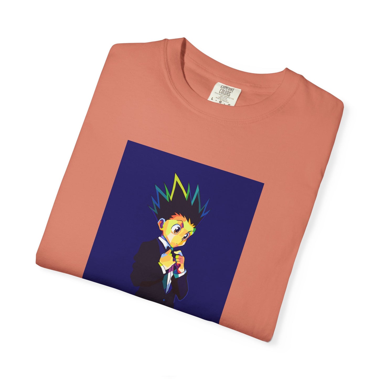 Hunter x Hunter Gon Freecss Cute anime Garment-Dyed T-Shirt – Premium Cotton Tee for Customization