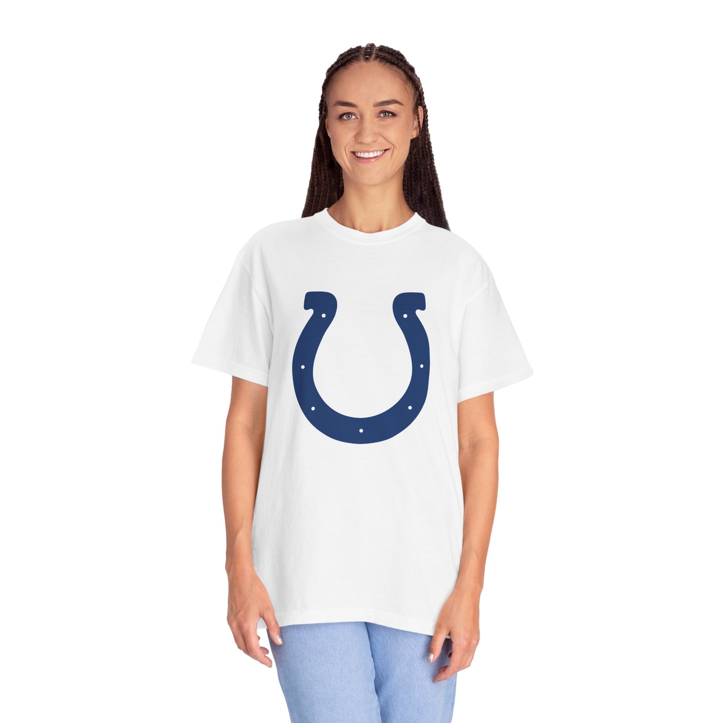 Indianapolis Colts Fan Gifts Garment-Dyed T-Shirt – Premium Cotton Tee for Customization