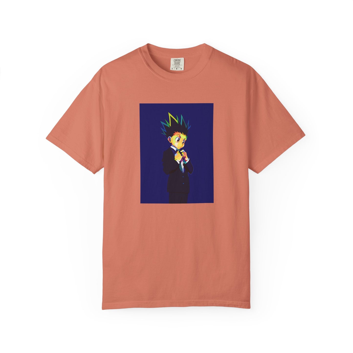 Hunter x Hunter Gon Freecss Cute anime Garment-Dyed T-Shirt – Premium Cotton Tee for Customization