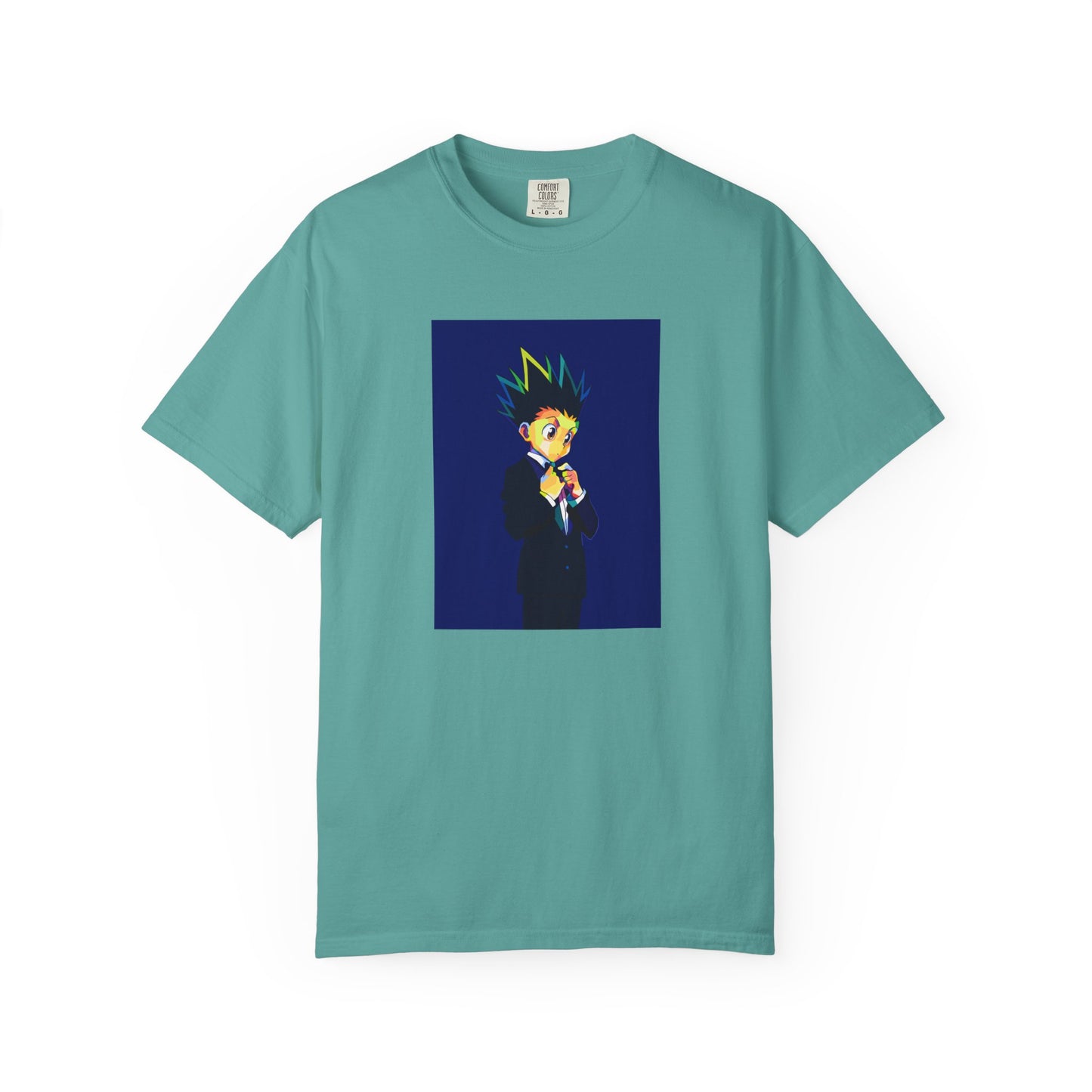 Hunter x Hunter Gon Freecss Cute anime Garment-Dyed T-Shirt – Premium Cotton Tee for Customization